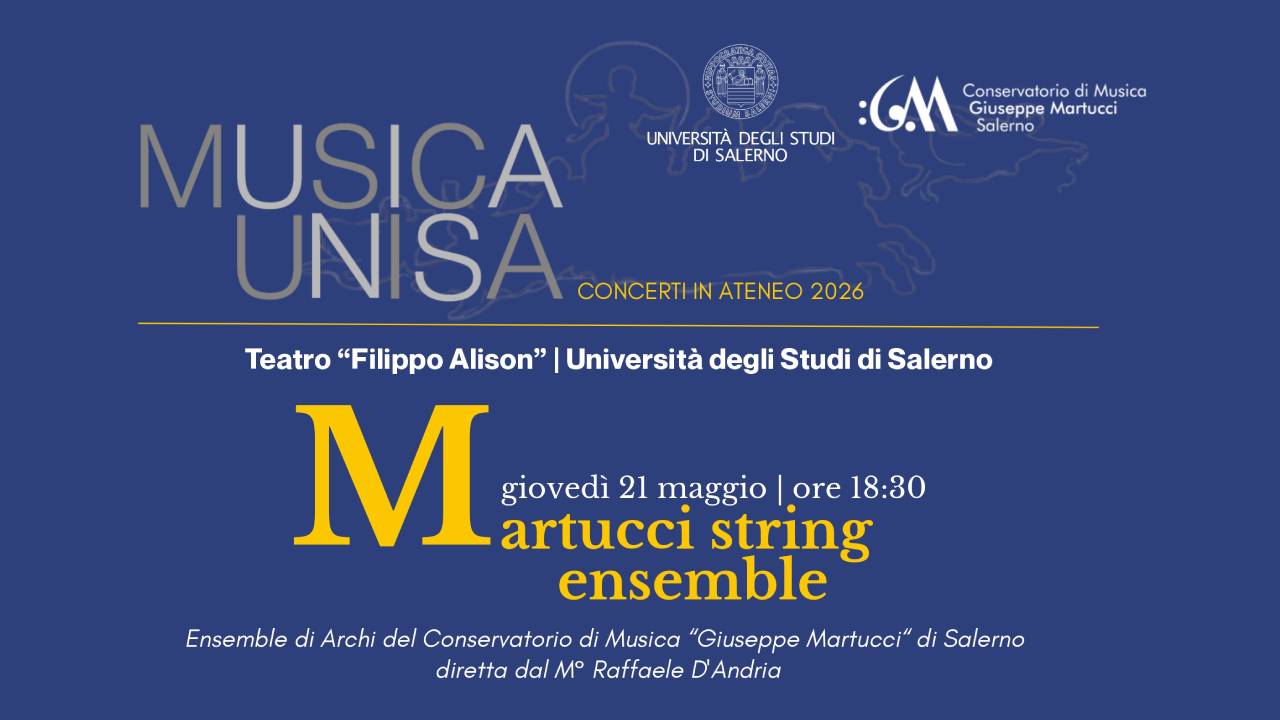 Martucci String Ensemble in concerto al Teatro di Ateneo