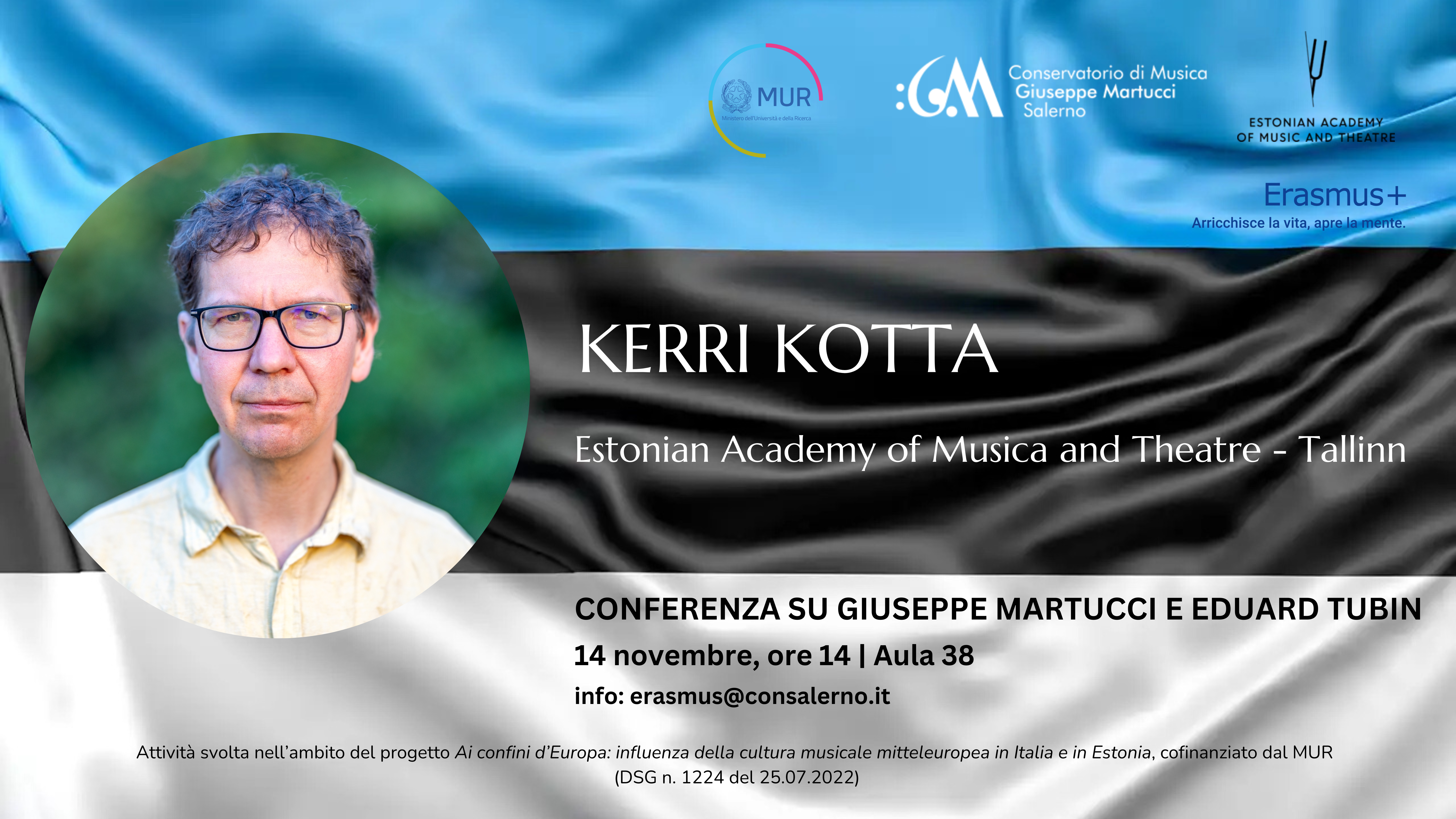 Conferenza su Giuseppe Martucci e Eduard Tubin