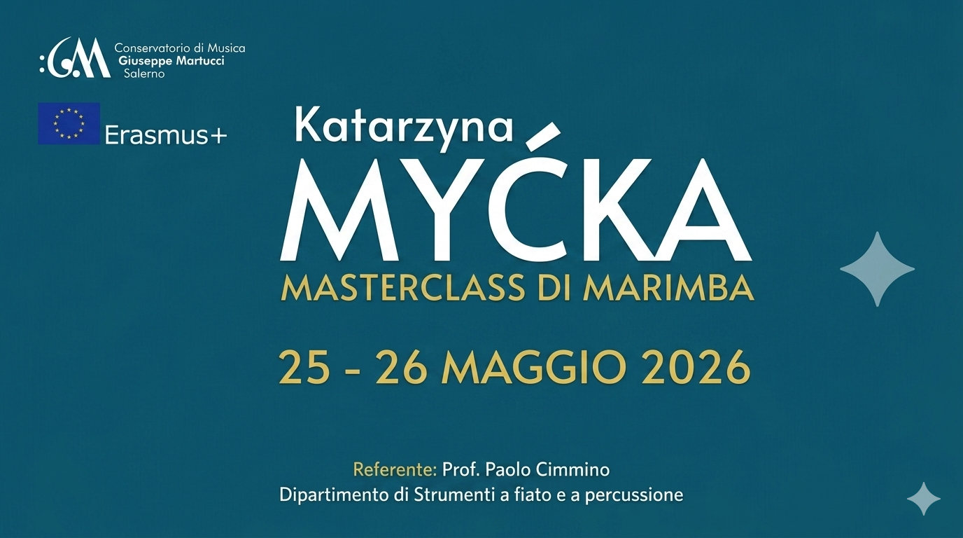 International Masterclass di Marimba – Prof.ssa Katarzyna Myćka