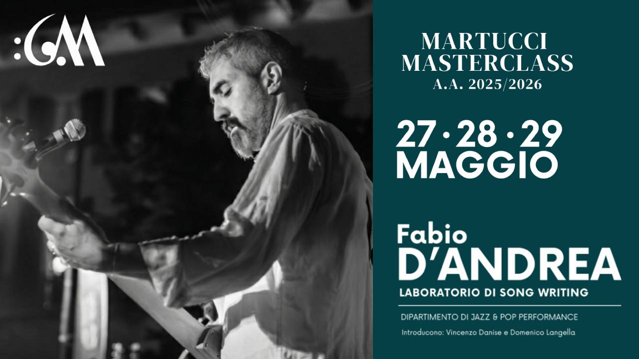 Laboratorio di Song Writing con Fabio D'Andrea