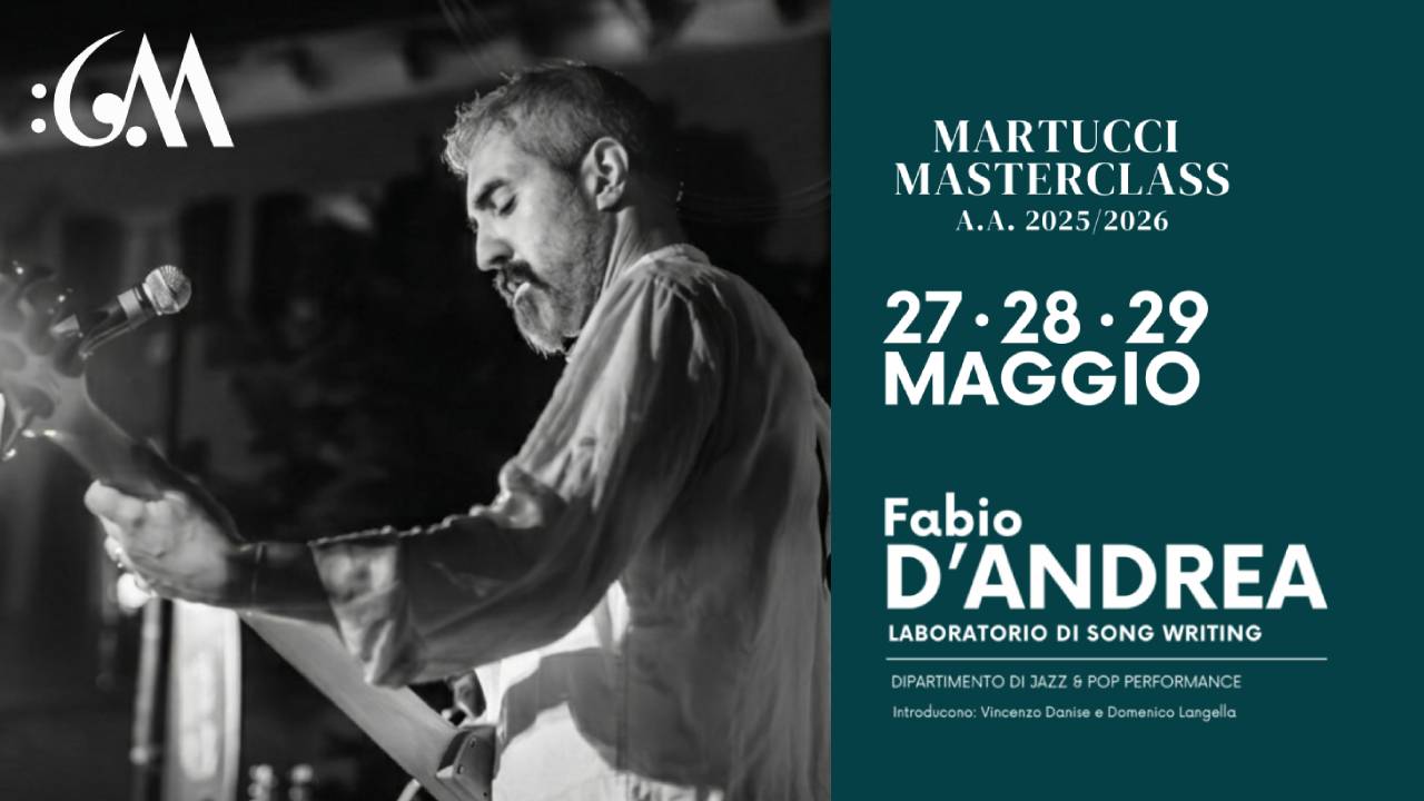 Laboratorio di Song Writing con Fabio D'Andrea