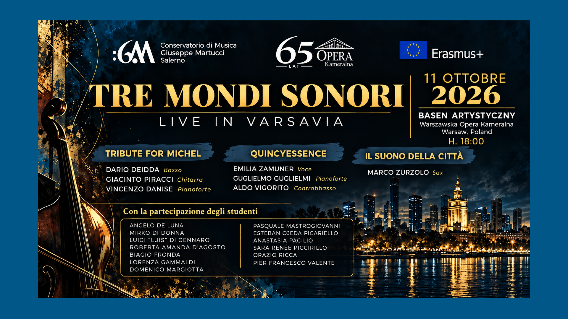 Tre Mondi Sonori a... Varsavia
