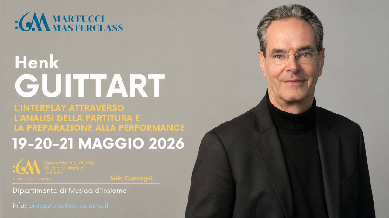 Masterclass di Musica d'insieme con Henk Guittart
