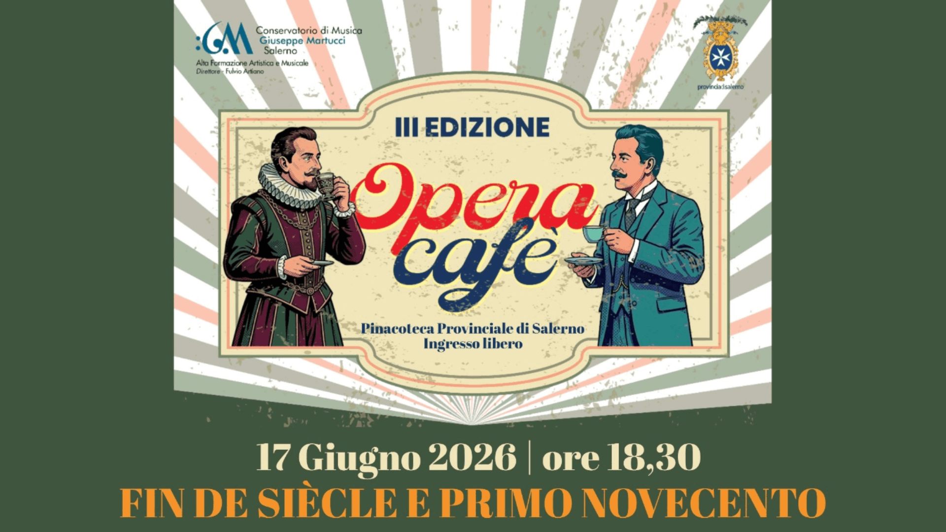 Opera Cafè: Fin de siècle e Primo Novecento