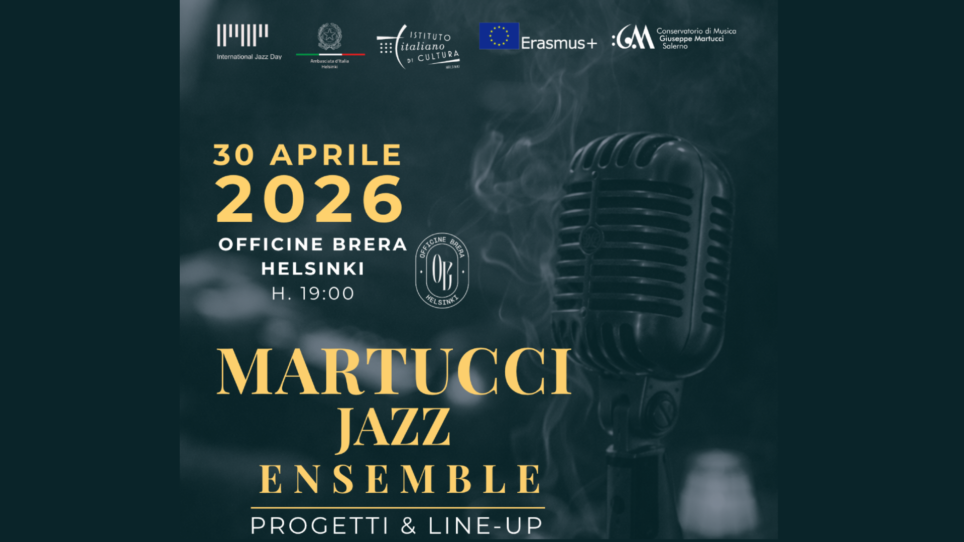 Il Martucci Jazz Ensemble a Helsinki