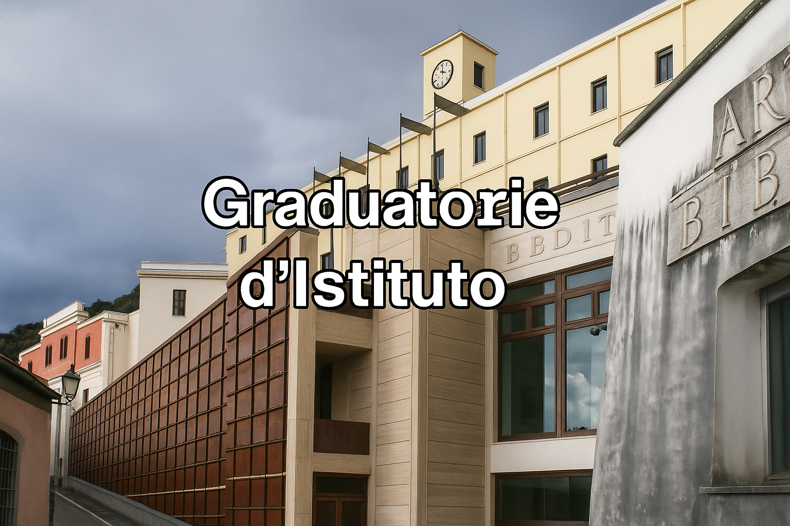 Graduatorie d'istituto (prot. 16046_16048_16049_16050 del 18.07.2025)