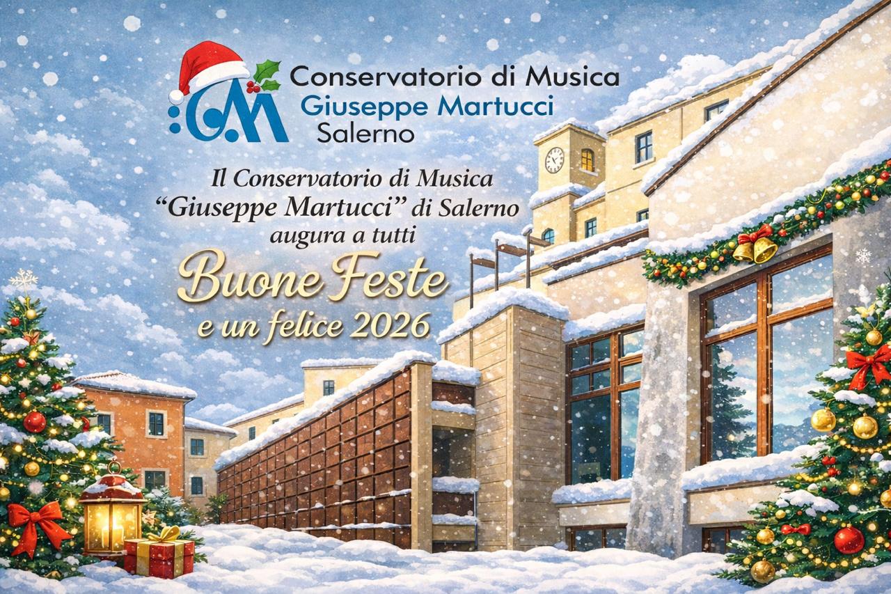 Buone feste dal Conservatorio Martucci